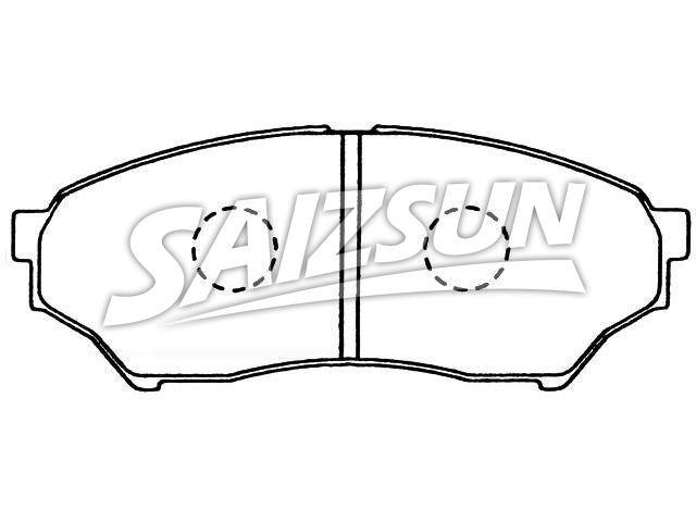 Bremsbelagsatz, Scheibenbremse Brake Pad Set:CA 350 011