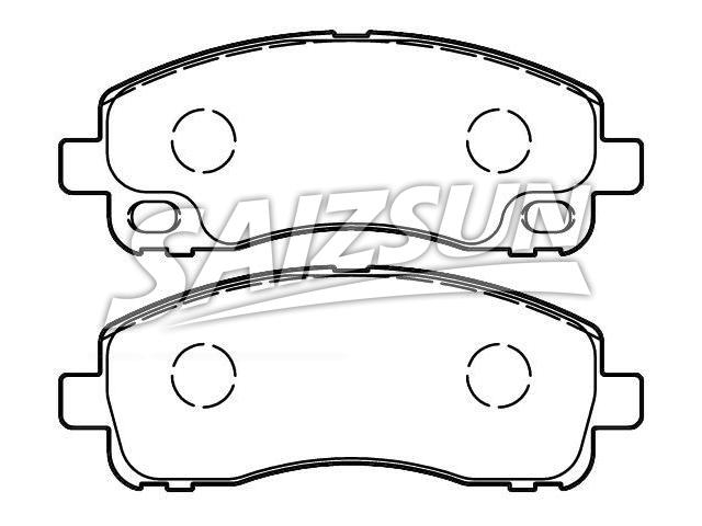 Bremsbelagsatz, Scheibenbremse Brake Pad Set:MK449937