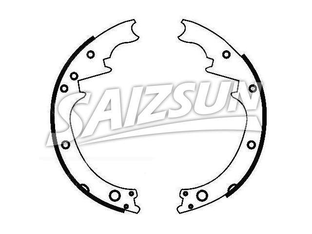 Bremsbackensatz Brake Shoe Set:8130362
