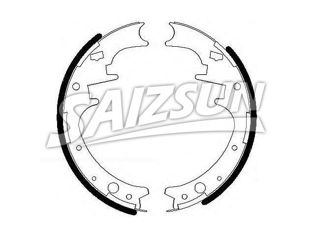 Bremsbackensatz Brake Shoe Set:4761805
