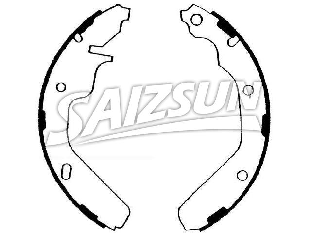 Bremsbackensatz Brake Shoe Set:4205999