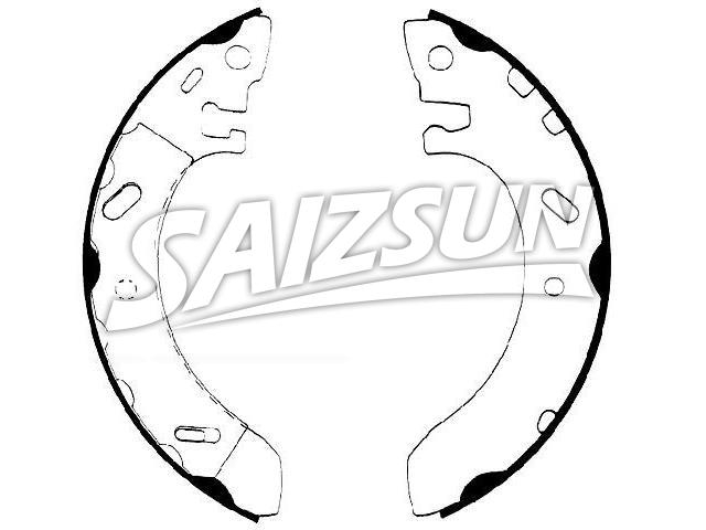 Bremsbackensatz Brake Shoe Set:4864304