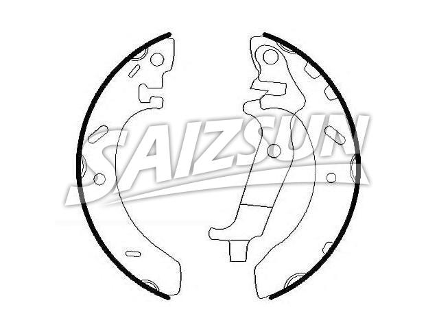 Bremsbackensatz Brake Shoe Set:4797144