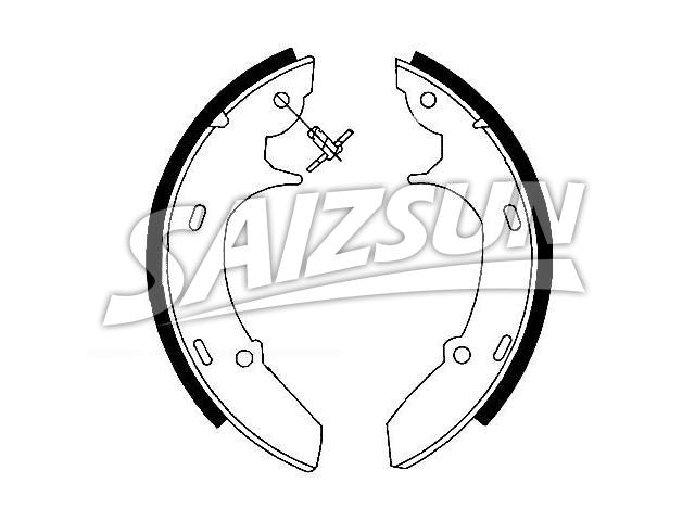 Bremsbackensatz Brake Shoe Set:F23Z-2200-A