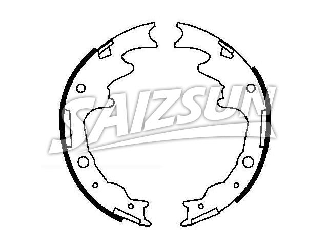 Bremsbackensatz Brake Shoe Set:ZZM4-26-310
