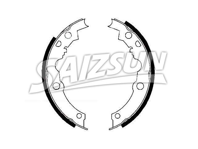 Bremsbackensatz Brake Shoe Set:111.05220