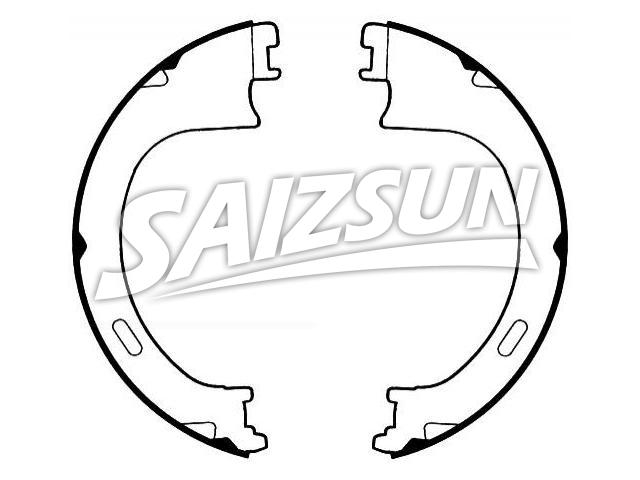 Bremsbackensatz Brake Shoe Set:F85Z-2648-AA