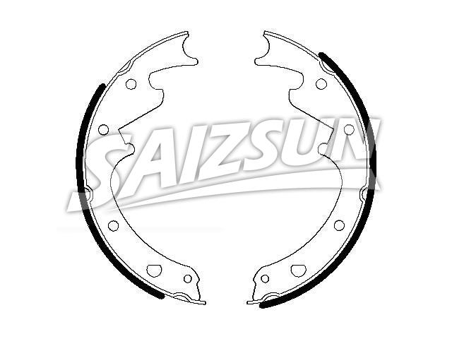 Bremsbackensatz Brake Shoe Set:J8133817