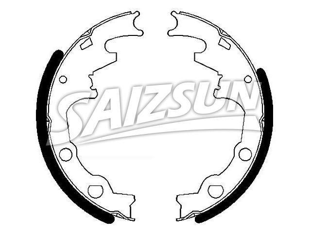 Bremsbackensatz Brake Shoe Set:F77Z-2200-CA