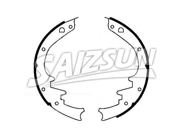 Bremsbackensatz Brake Shoe Set:D6OZ-2200-B