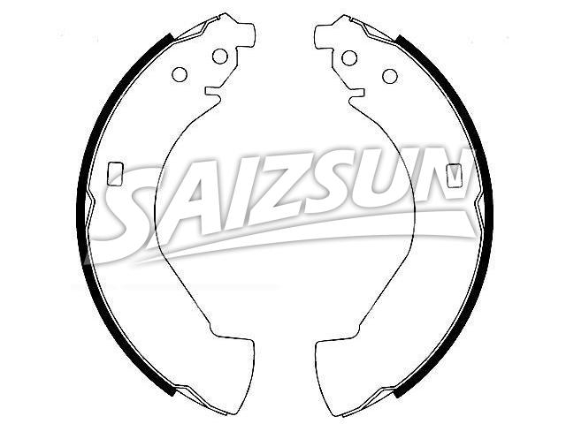 Bremsbackensatz Brake Shoe Set:89059128