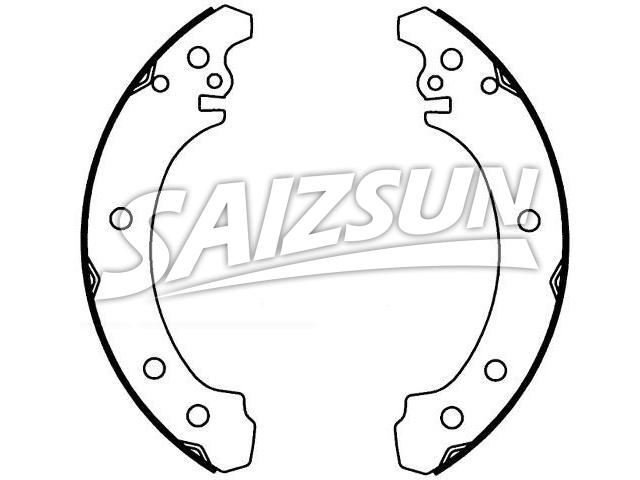Bremsbackensatz Brake Shoe Set:04495-02050