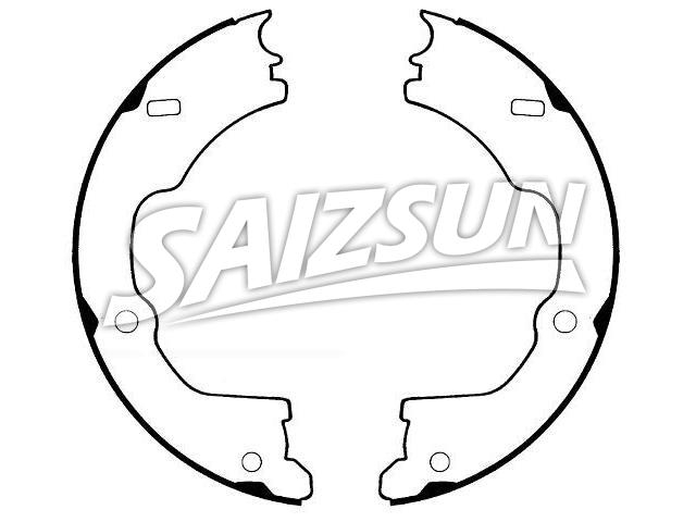 Bremsbackensatz Brake Shoe Set:F81Z-2648-BB