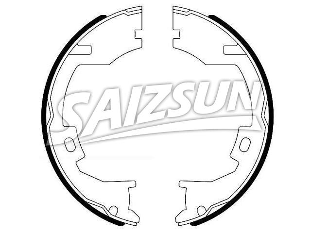 Bremsbackensatz Brake Shoe Set:5C3Z-2648-AA