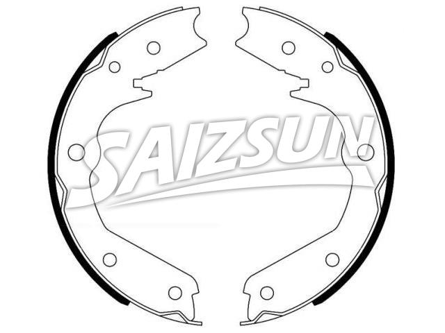 Bremsbackensatz Brake Shoe Set:8-97120-760-0