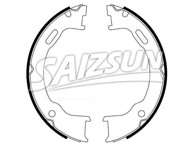 Bremsbackensatz Brake Shoe Set:05093390AA