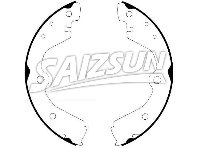 Bremsbackensatz Brake Shoe Set:44060-2B026