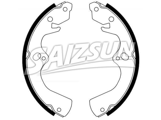 Bremsbackensatz Brake Shoe Set:UB39-26-38Z