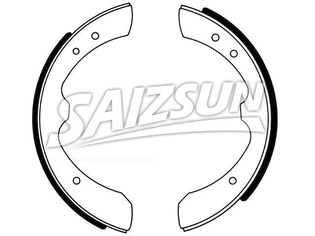 Bremsbackensatz Brake Shoe Set:41060-B3000