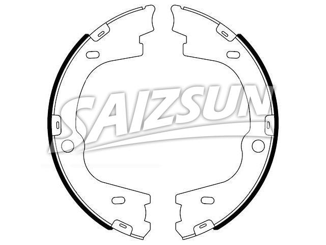 Bremsbackensatz Brake Shoe Set:58350-3JA00