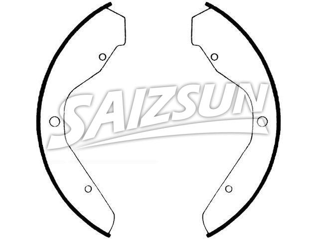 Bremsbackensatz Brake Shoe Set:113 609 237G