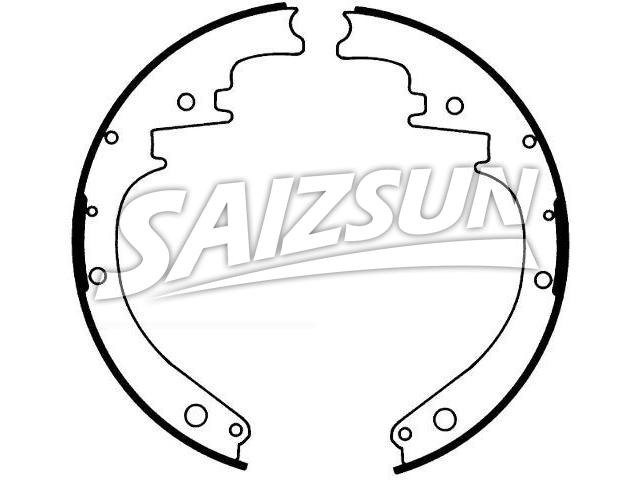 Bremsbackensatz Brake Shoe Set:5469370