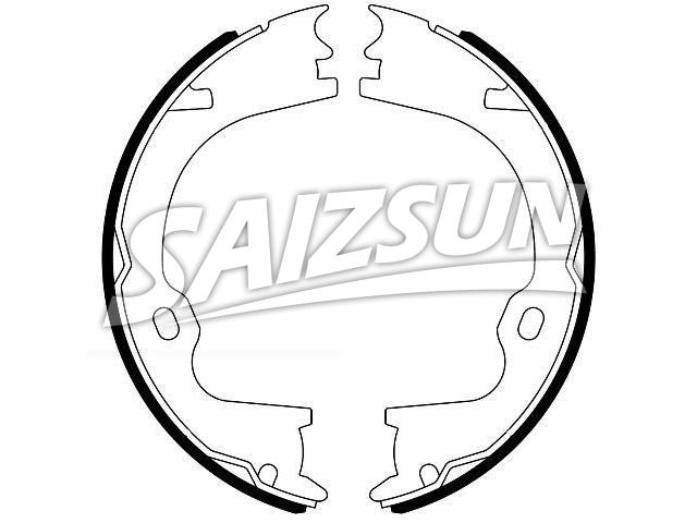 Bremsbackensatz Brake Shoe Set:25904969