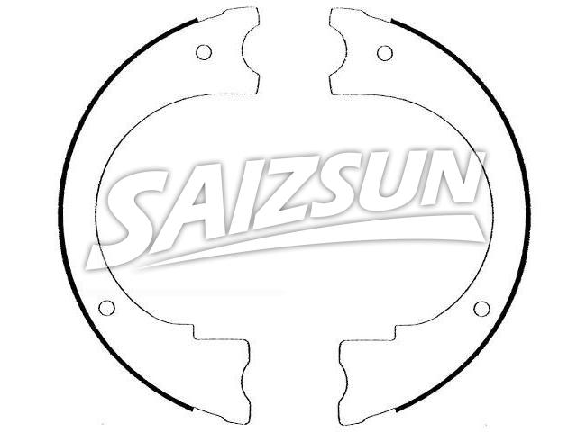 Bremsbackensatz Brake Shoe Set:15661993