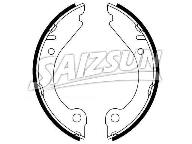 Bremsbackensatz Brake Shoe Set:30666346
