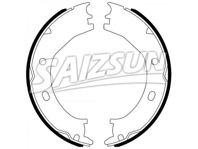 Bremsbackensatz Brake Shoe Set:05080568AB