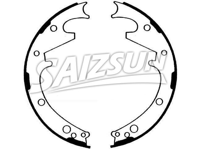 Bremsbackensatz Brake Shoe Set:498-2106