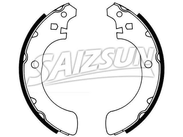 Bremsbackensatz Brake Shoe Set:1338-465