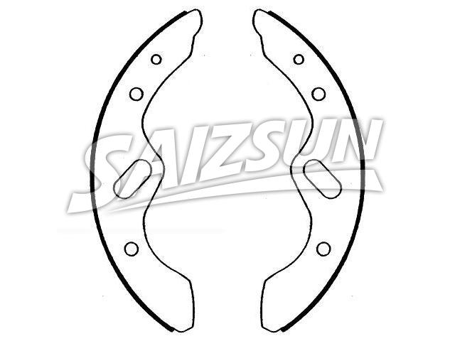 Bremsbackensatz Brake Shoe Set:S614-1419