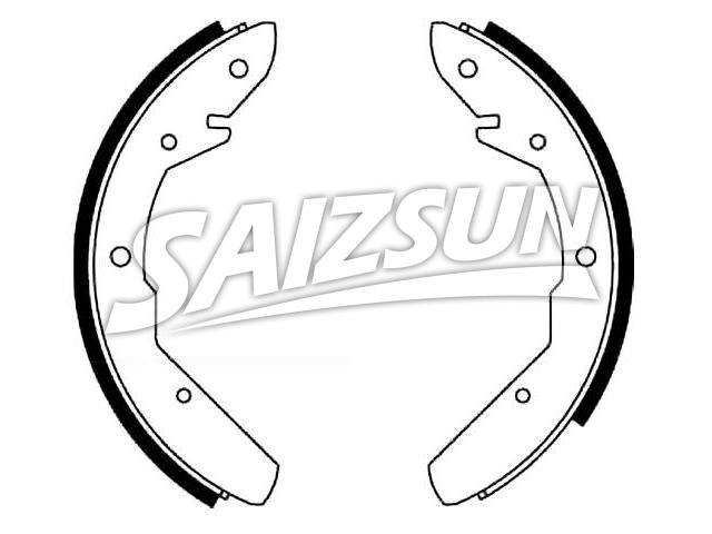 Bremsbackensatz Brake Shoe Set:211 609 537 N