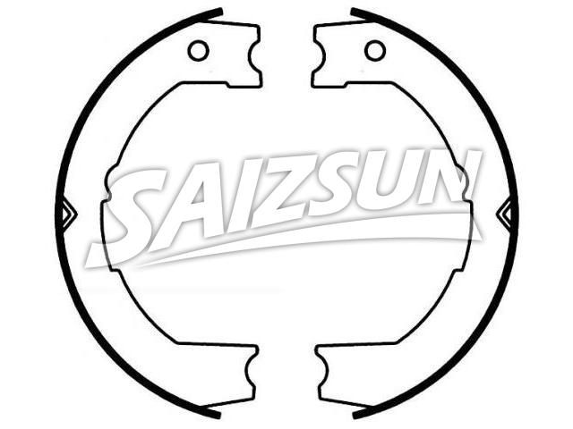 Bremsbackensatz Brake Shoe Set:S824-1556