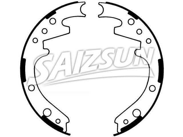 Bremsbackensatz Brake Shoe Set:4176763