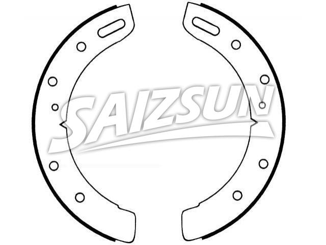 Bremsbackensatz Brake Shoe Set:234-855