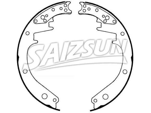 Bremsbackensatz Brake Shoe Set:5469625