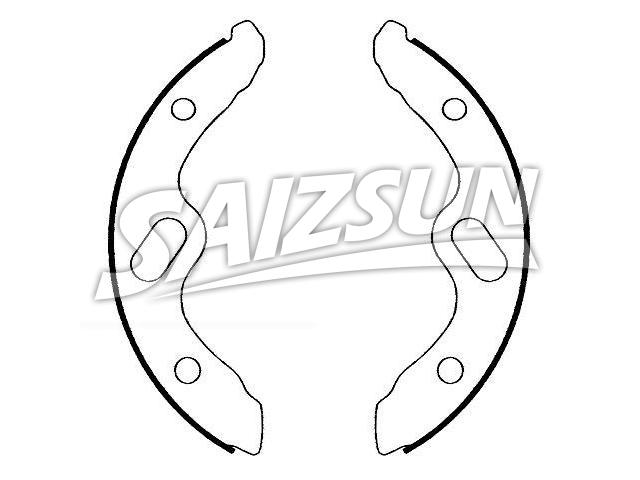 Bremsbackensatz Brake Shoe Set:474103430