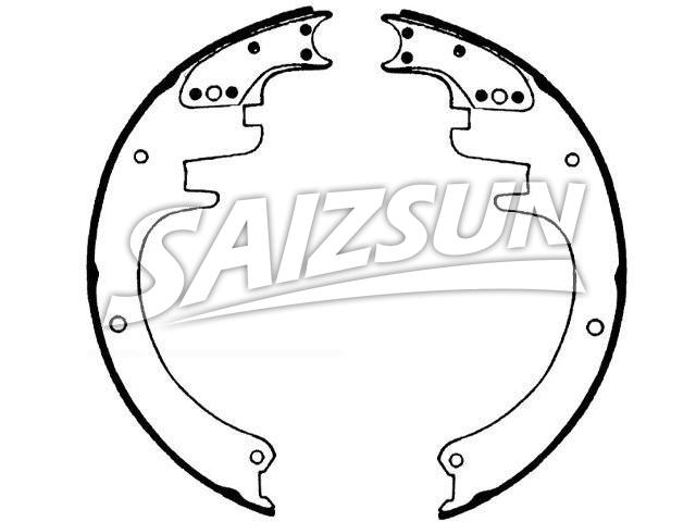 Bremsbackensatz Brake Shoe Set:417-2042AT