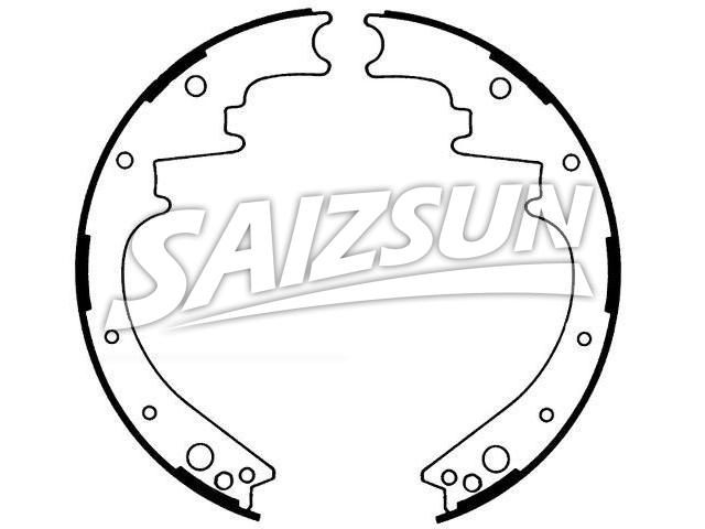 Bremsbackensatz Brake Shoe Set:335-2025T