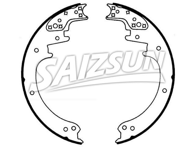 Bremsbackensatz Brake Shoe Set:5474545