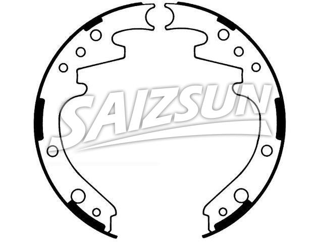 Bremsbackensatz Brake Shoe Set:330-2070T