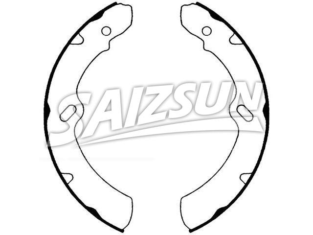 Bremsbackensatz Brake Shoe Set:S680-1465