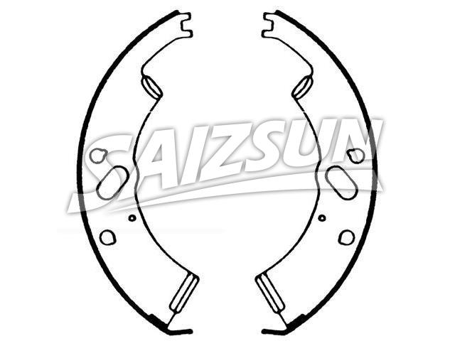 Bremsbackensatz Brake Shoe Set:381-4596