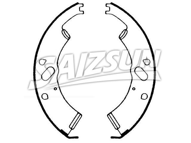 Bremsbackensatz Brake Shoe Set:1255-386