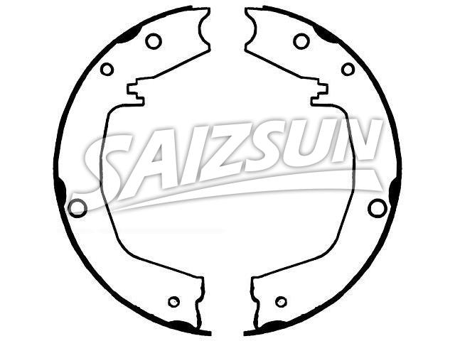 Bremsbackensatz Brake Shoe Set:58350-3FA00