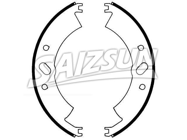Bremsbackensatz Brake Shoe Set:130-1193