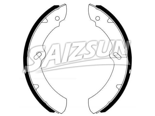Bremsbackensatz Brake Shoe Set:04494-87307-000
