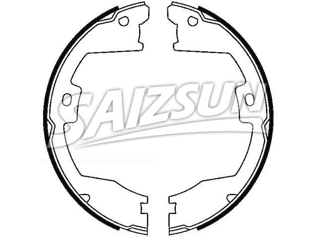 Bremsbackensatz Brake Shoe Set:DC3Z-2648-A